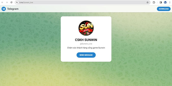 Chăm sóc khách hàng live chat Sunwin